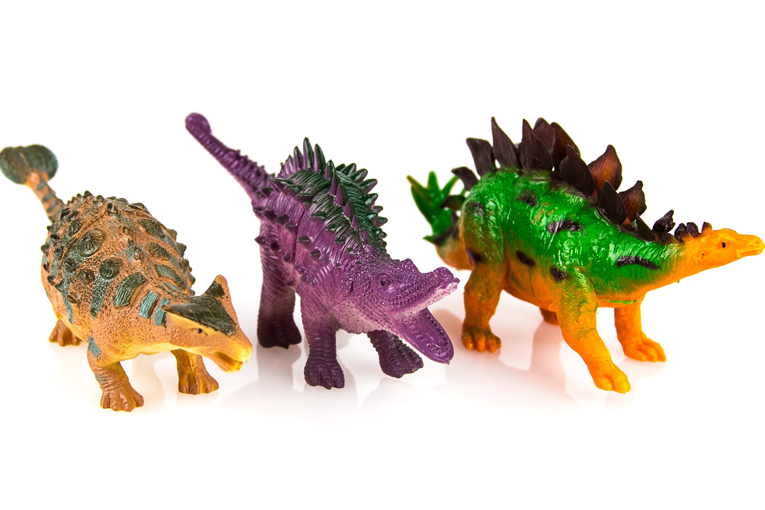 Toysery Realistic Looking Dinosaurs Toys Set for kids - Plastic