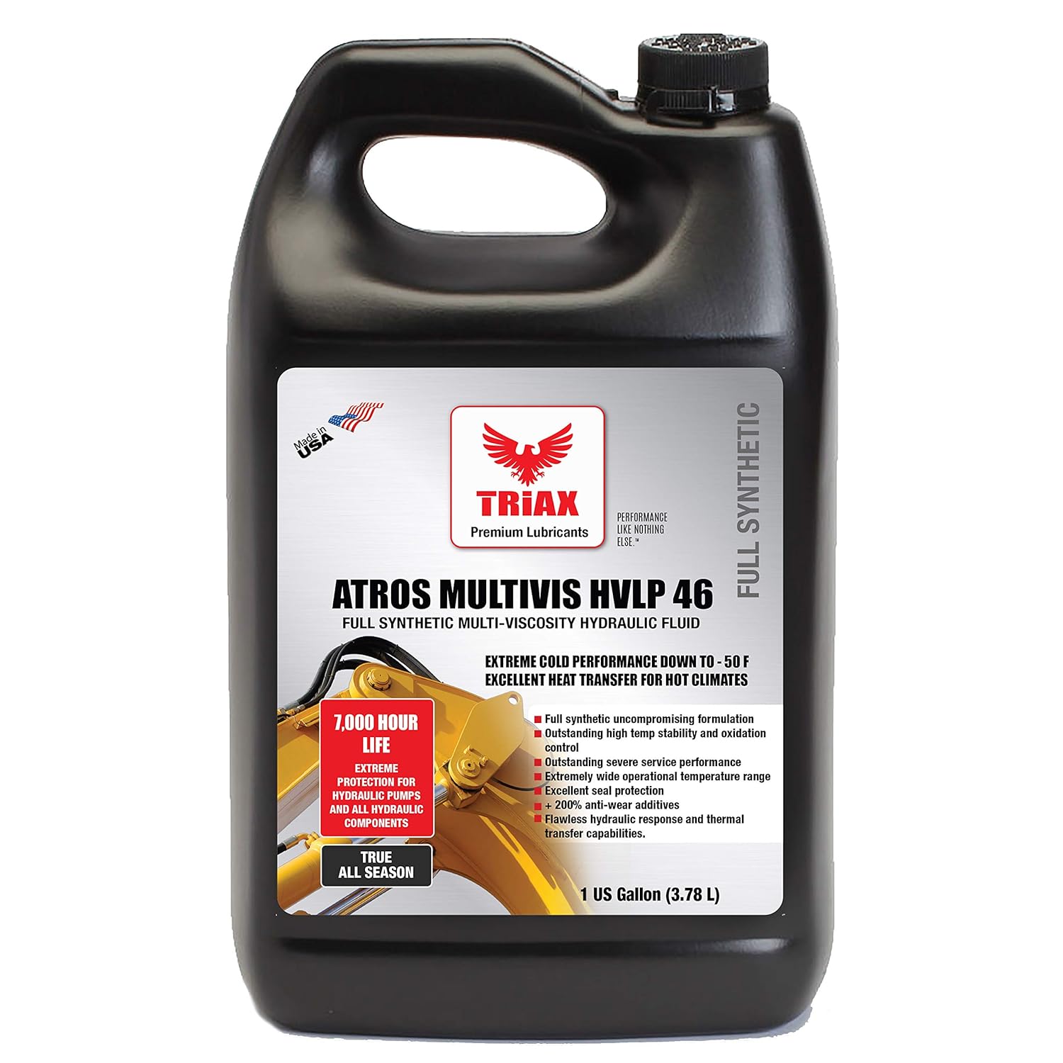 Triax Atros Multivis HVLP 46 Full Synthetic Hydraulic Oil