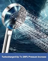 Magichome High Pressure Shower Head 5 Modes Turbocharged Low Water Pressure view 4