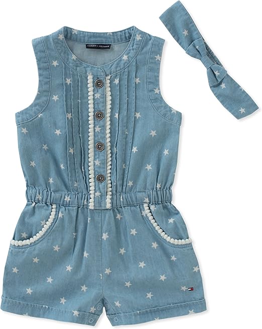 tommy hilfiger baby girl romper