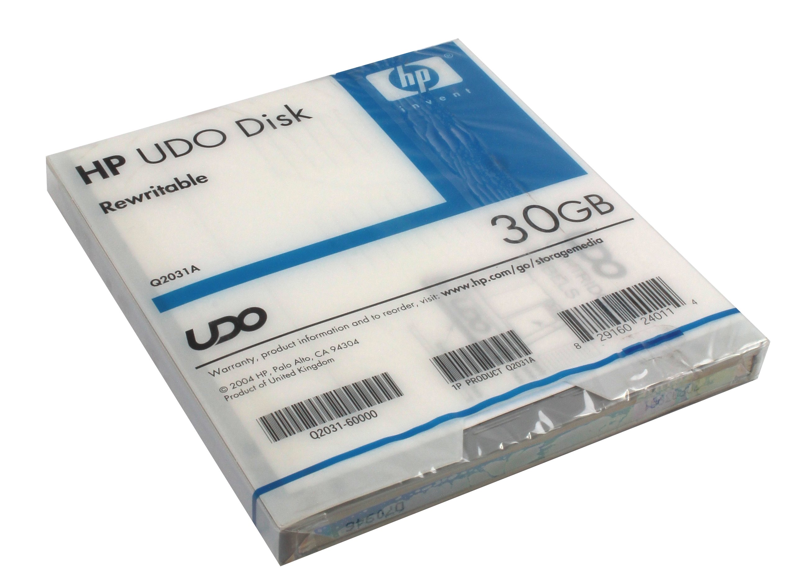 HP Ultra Density Optical Disk RW 30Gb Q2031A