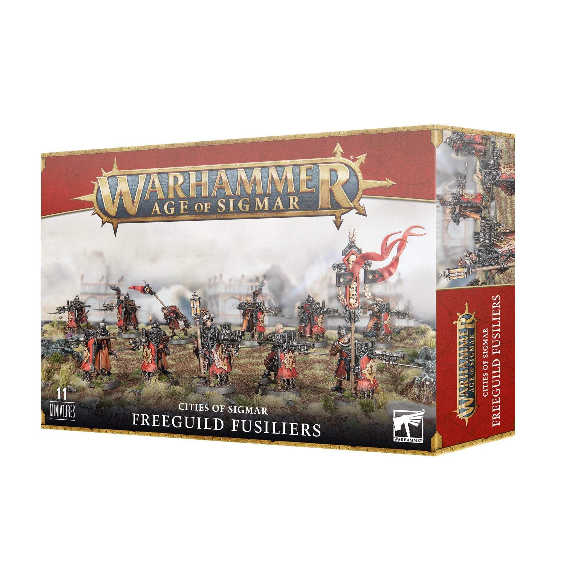 Games Workshop Cities Of Sigmar: Freeguild Fusilliers, Black