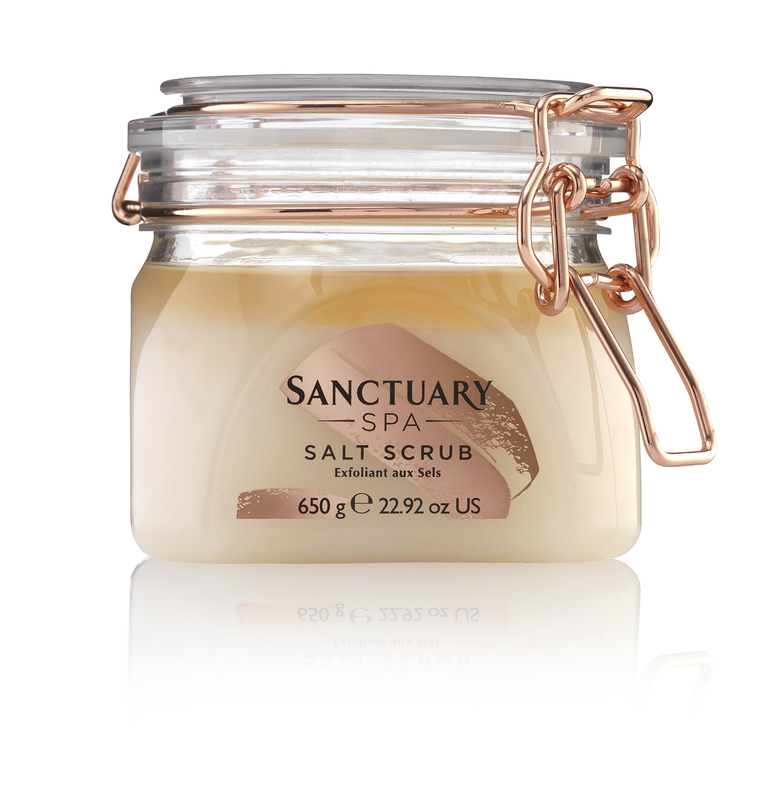 Sanctuary Spa Salt Scrub Vegan Body Scrub Body Exfoliator With Dead Sea Salt Coconut Oil Jojoba And Sweet Almond Oil Long Lasting Signature Sanctuary Fragrance 650 G Buy Online In Sweden At