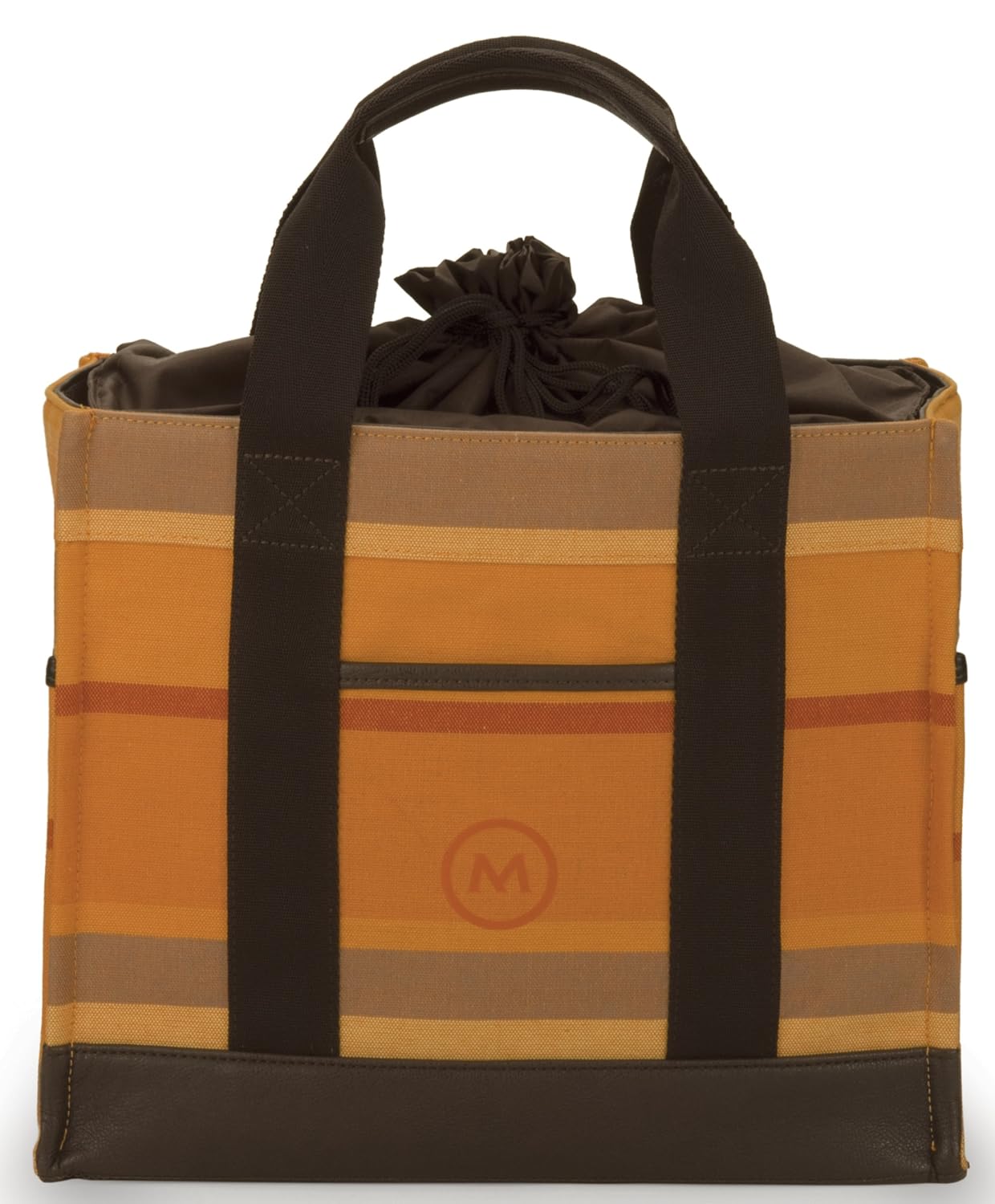 Mario Batali Penne Tote Insulated Lunch Tote Orange Stripe Amazon In Home Kitchen