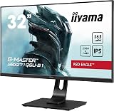 iiyama GB3271QSU 31.5" QHD 165Hz IPS Gaming Monitor 2560x1440 2x HDMI 2x view 4