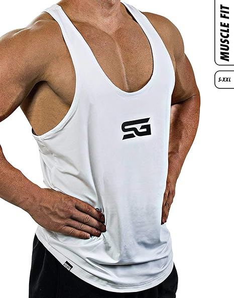 Satire Gym Camiseta Stringer para Hombre - Ropa Deportiva ...