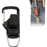 8TIMBER Terra Clip Magnetic Quick Release Keychain - Effortless Carabiner Alternative for Stylish Key Management Anywhere with Quick and Easy Magnetic Tab, Carabiner and Magnetic Clip in One