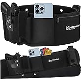 Mostcomtac Belly Band Holster - Gun Holster for Men and Women with Zip Pocket, Comfortable Neoprene Gun Belt Holster for Glock 17-43X, Taurus, Ruger LCP, M&P Shield for Most Pistols and Revolvers