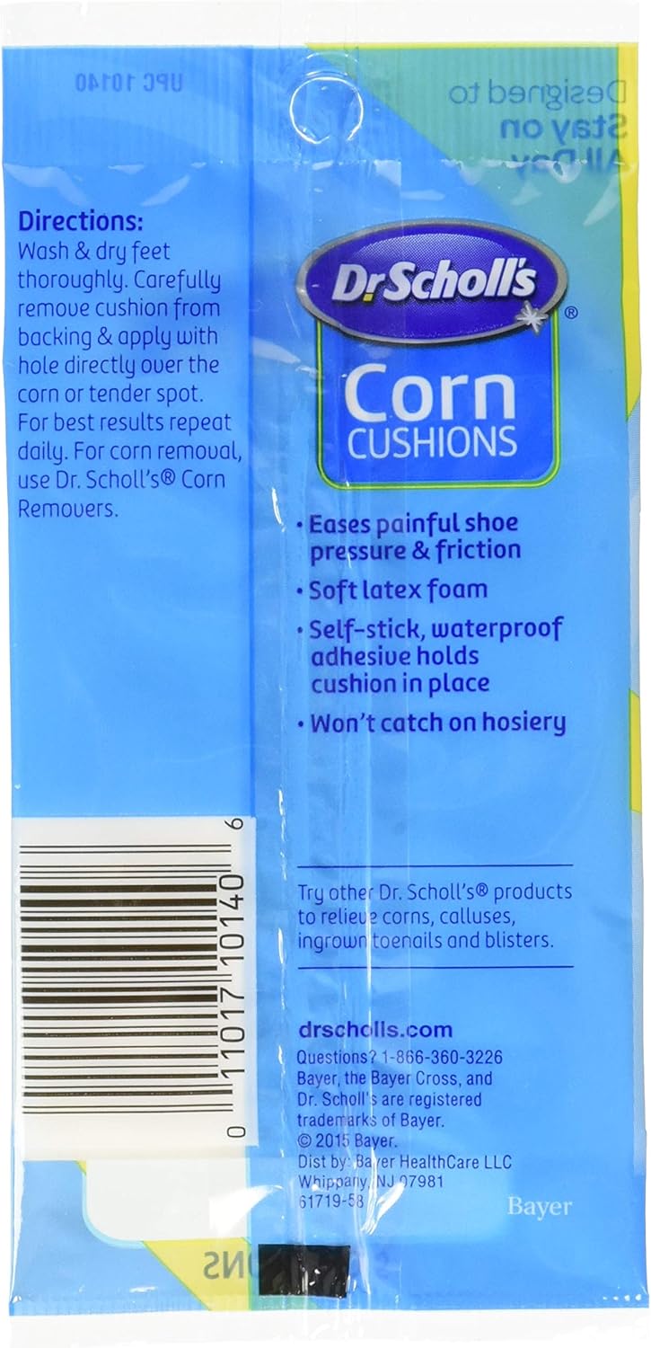 Dr. Scholl's Corn Cushions Regular 9 Count (Pack of 6): Health & Personal Care