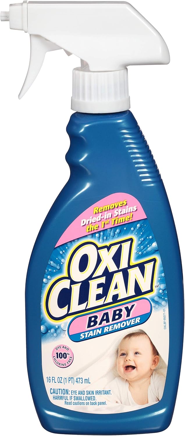 OxiClean 642890040218 Baby Stain Remover, 16 fl oz, no
