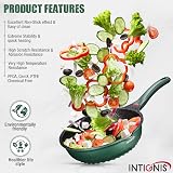 INTIGNIS Deep Non-Stick Frying Pan with Lid 30 cm GREBLON Coating view 6