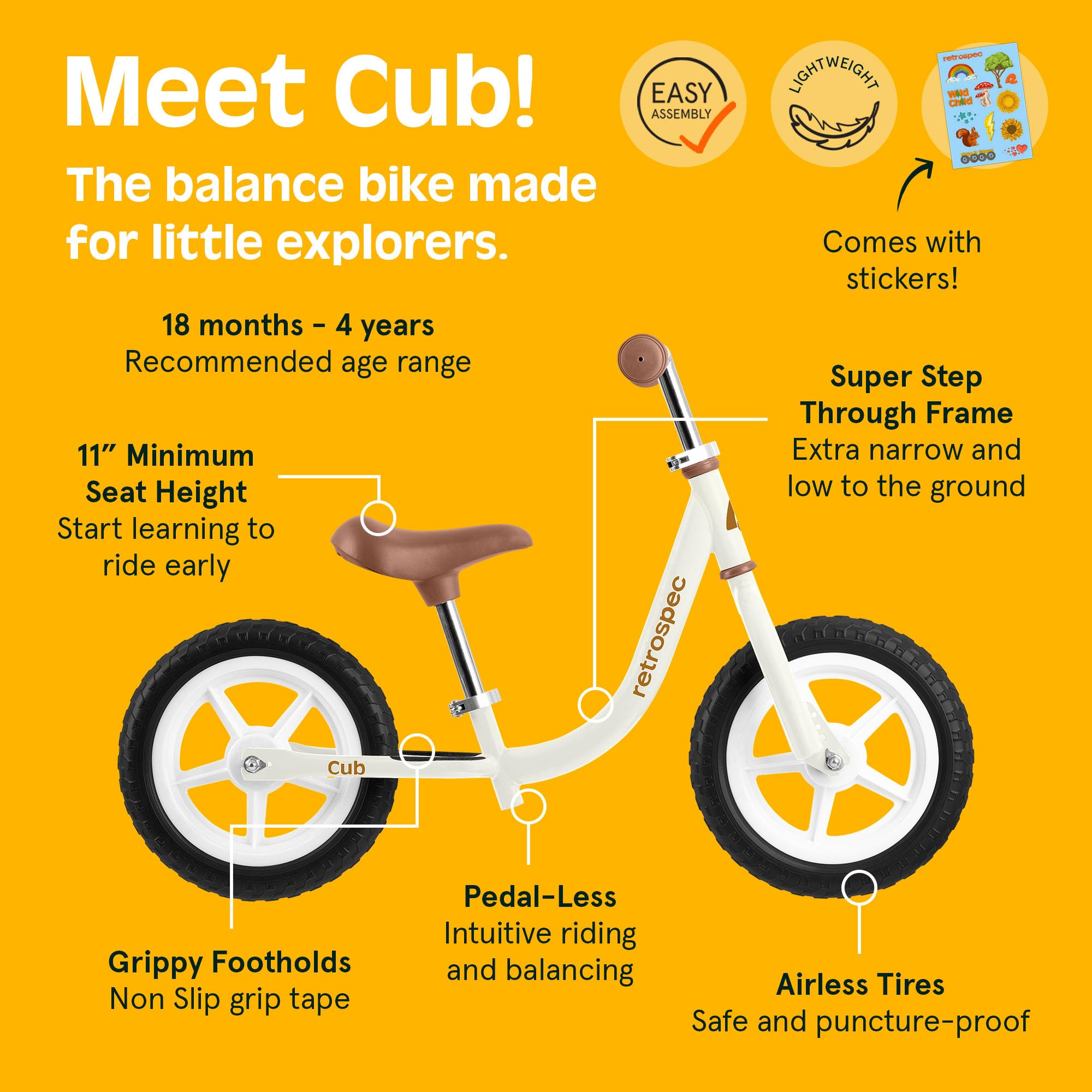 Retrospec Cub Toddler 12