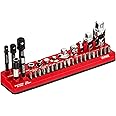 ARES 70751-34-Piece Tool Accessory Set - Includes Socket Adapters, Universal Joints, Bit Holders, and Bits - Magnetic Organizer for Ideal Accessory Storage