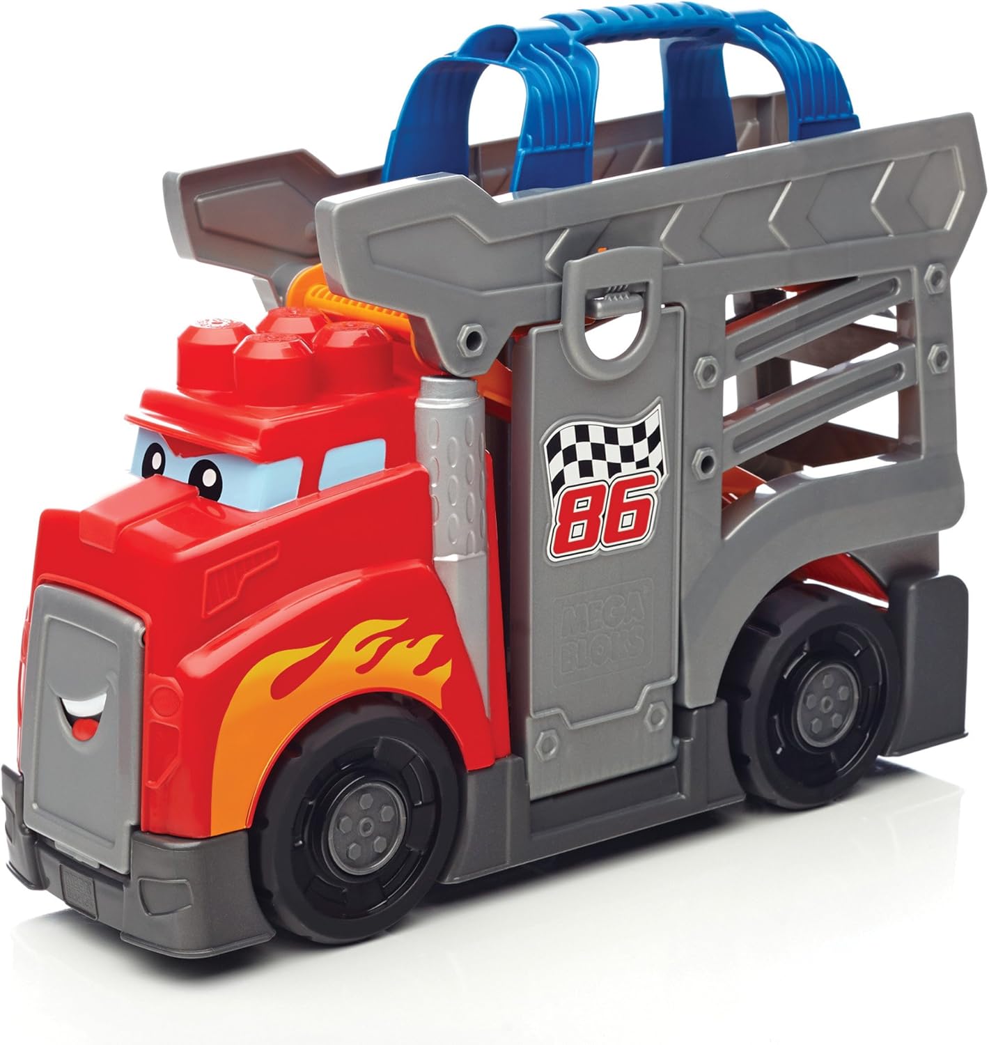 mega bloks first builders fast tracks racing rig