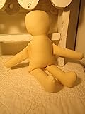 10" Baby Doll Body-Form-Blank- Tea Stained