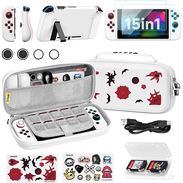 Amazon.com: Xinocy for Nintendo Switch 9 in 1 Storage Accessories