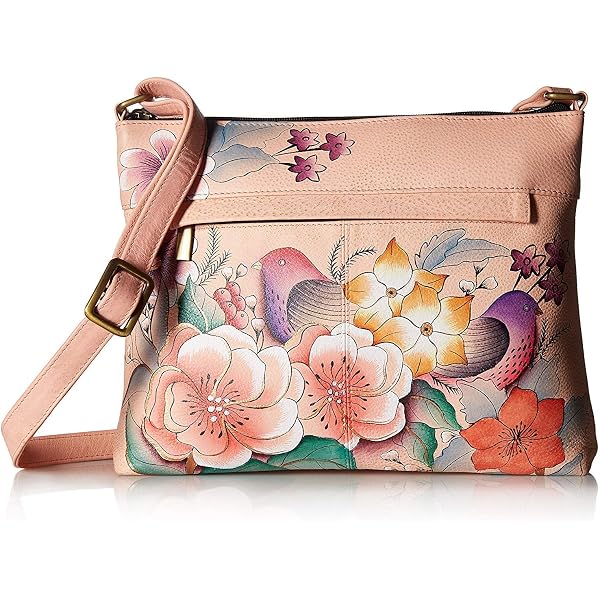 Anna by Anuschka Women's V Top Multi-compartment Crossbody Cross Body Handbag, Vintage Garden, One Size US: Handbags: Amazon.com Anna by Anuschka Women's V Top Multi-compartment Crossbody Cross Body Handbag, Vintage Garden, One Size US: Handbags: Amazon.com