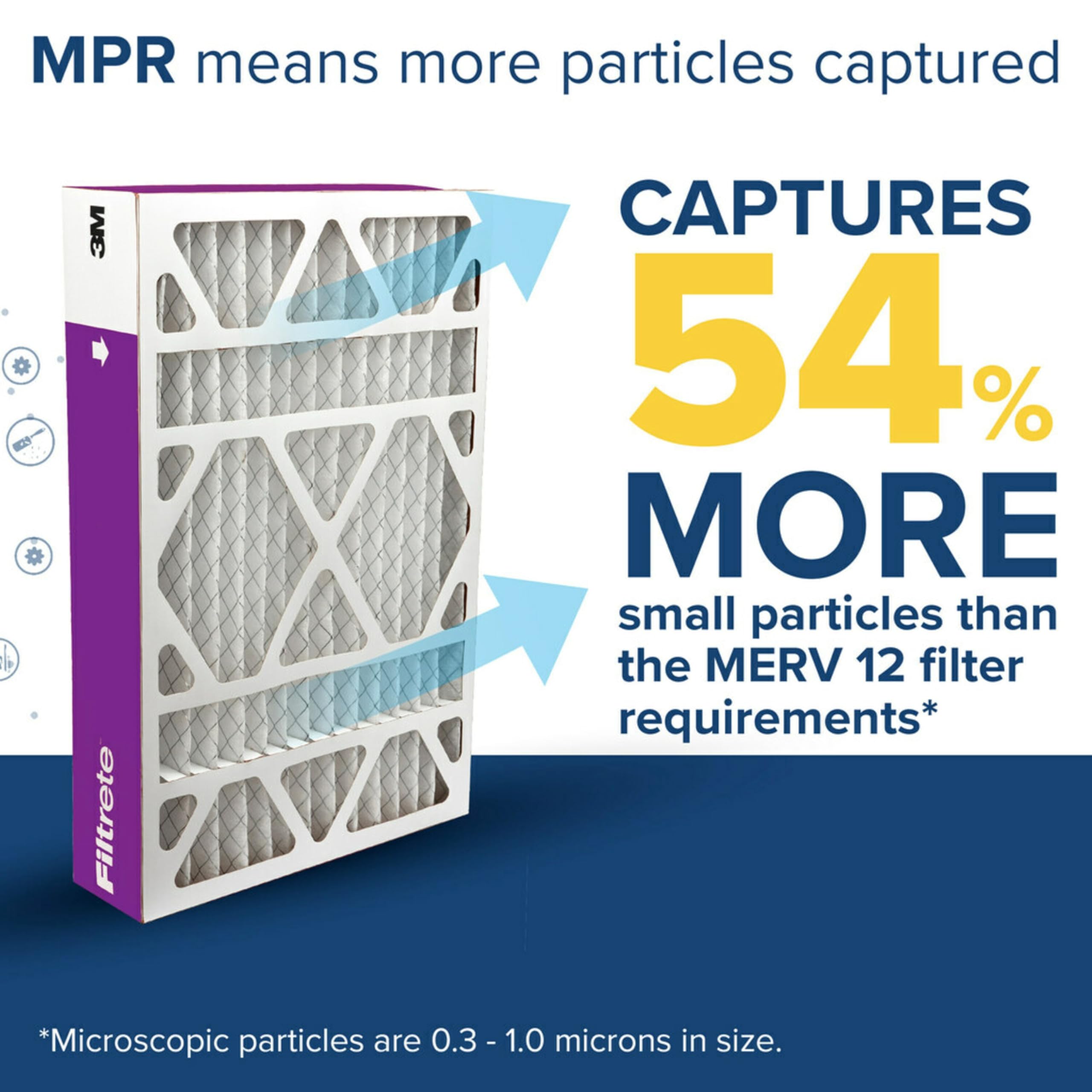 Filtrete 16x25x4 AC Furnace Air Filter, MPR 1550, MERV 12, Fits Lennox & Honeywell, Allergen, Electrostatic Air Cleaning Filter, 2-Pack (actual size 15.88 x 24.56 x 4.31)