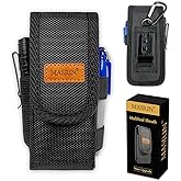 Multitool Sheath-EDC Pouch,Multi Tool Holster for Belt,Small Tactical Tool Pouch Accessories,Organizer Sheath Compatible with Multi Tool Case with Leather Logo and Belt Clip for Man