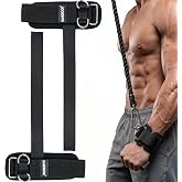 HANDBODE Lifting Straps, Double D-Ring Weightlifting Wrist Straps | Steel Hardware, Two Piece Set, Padded Cuffs, Reinforced Stitching, Adjustable Fit, Deadlifts, Pull Ups, Rows, Cable Curls