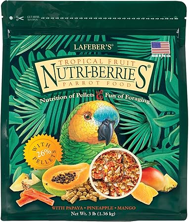 nutri berries parrot food