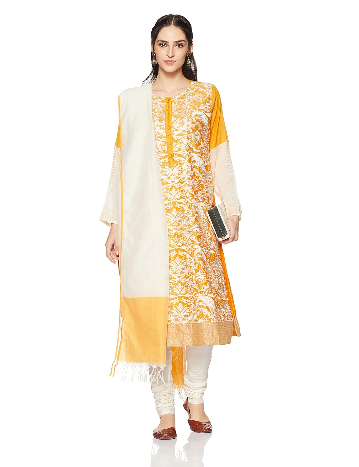 biba women's straight salwar suit