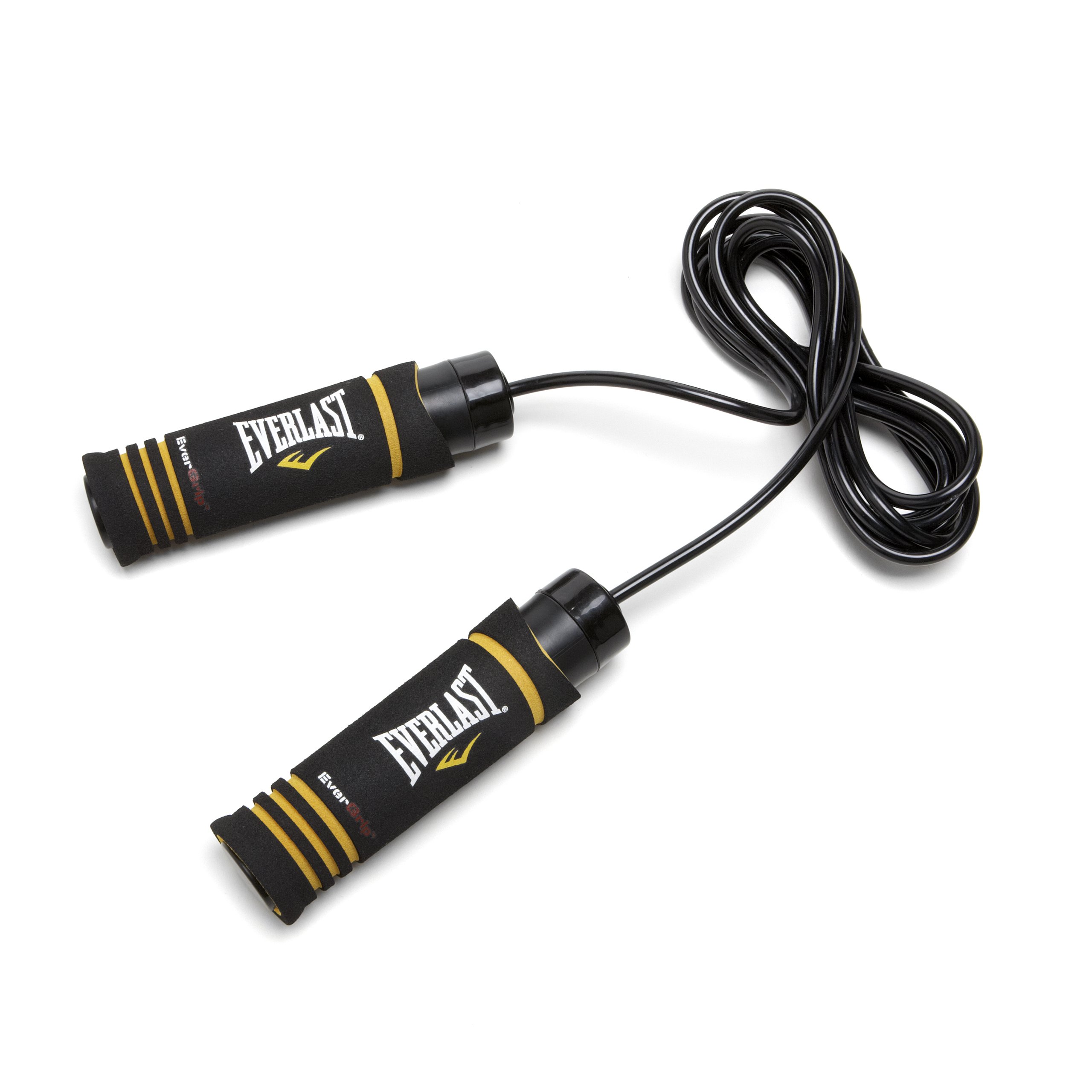 Everlast Evergrip Skipping Rope Weighted Black