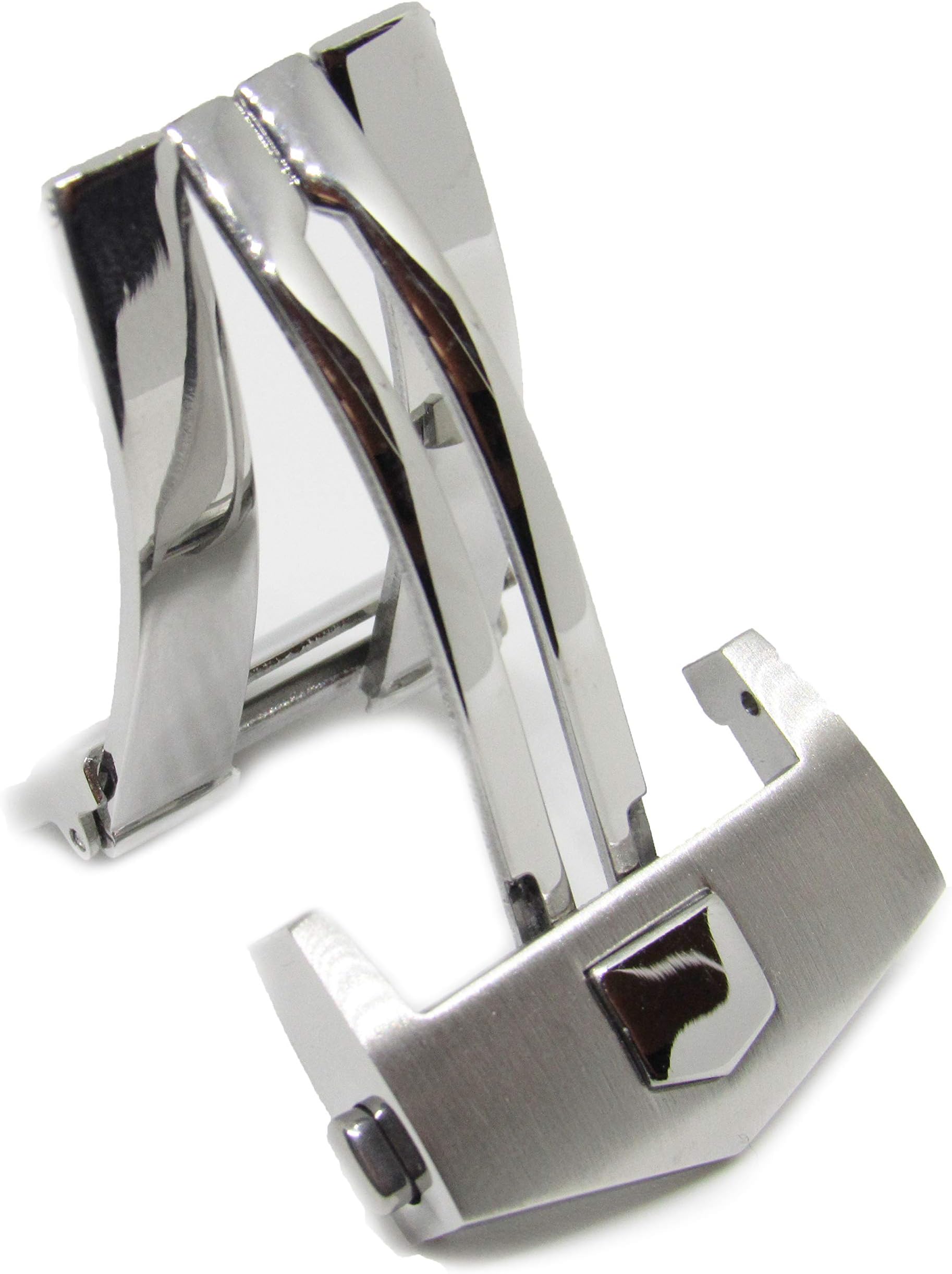 Dismay Stainless Steel Deployment Clasp Watch Band Strap Buckle for TAG Heuer