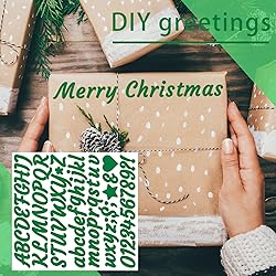 Llewyn 730 Pieces 10 Sheets Letter Stickers,Self
