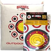 Morrell Outdoor Range Archery Target Replacement Cover, Weatherproof &amp; Dual-Sided with Over 50 Shooting Spots for Precision Training