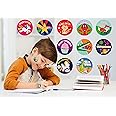 Spanish Reward Encouragement Stickers 100 Pack 1.5" | 10 Unique Designs | Fantastico, Magnifico, Bravo, Muy Bien, Perfecto & More | Espanol Teachers, Classroom, Education, Doctor Dentist Office