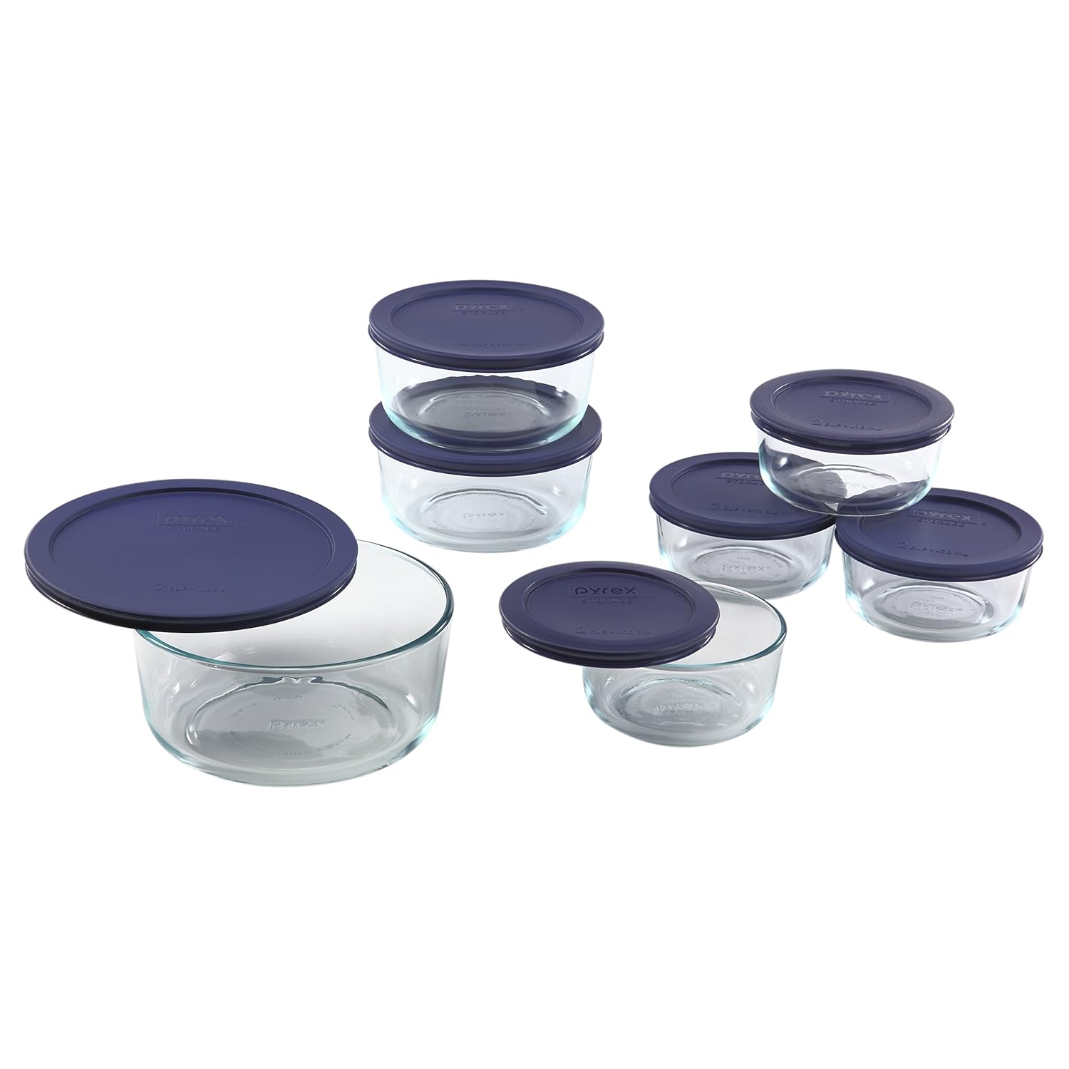Best World Kitchen Pyrex 2 Cup Food Plus Storage Set
