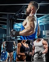 COFIT Workout Gloves Breathable Wrist Support Full Palm Grip L Black view 6