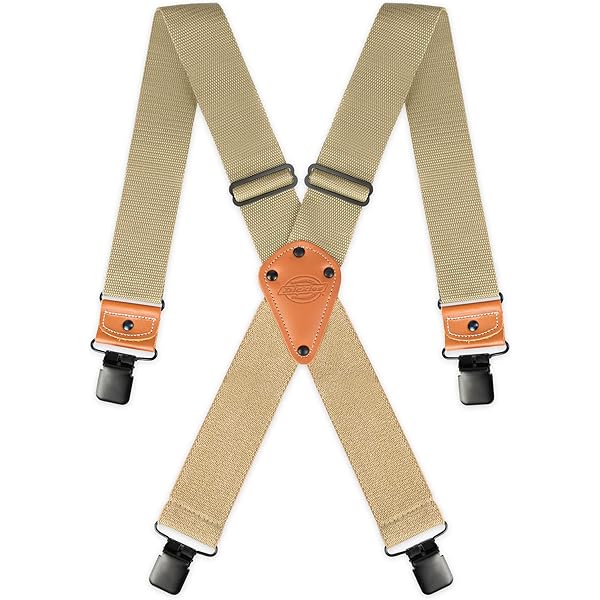 AYOSUSH Vintage Suspenders for Men Heavy Duty 4 Snap Hooks for