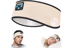 Perytong Sleep Headphones Bluetooth 5.4, Sleeping Headphones Sports with Ultra-Thin Stereo Speakers for Side Sleepers, Idea f