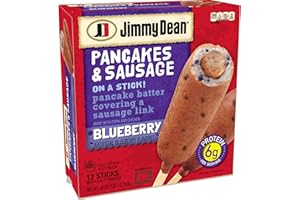 Salutem Vita - Jimmy Dean Blueberry Pancakes & Sausage on a Stick, 30 oz, 12 Count - Pack of 2