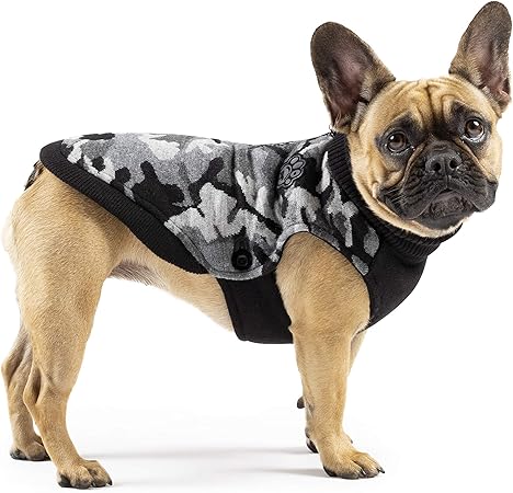camouflage dog sweater