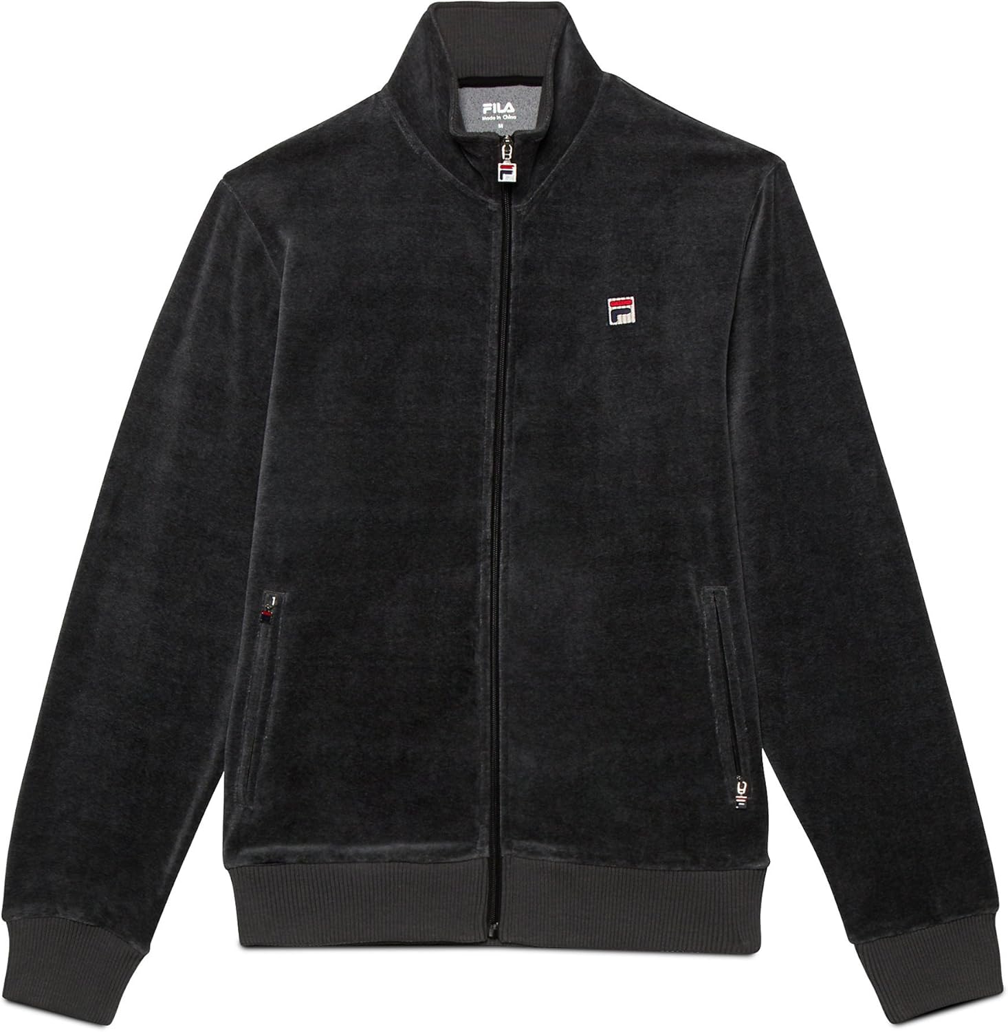 fila men's velour jacket