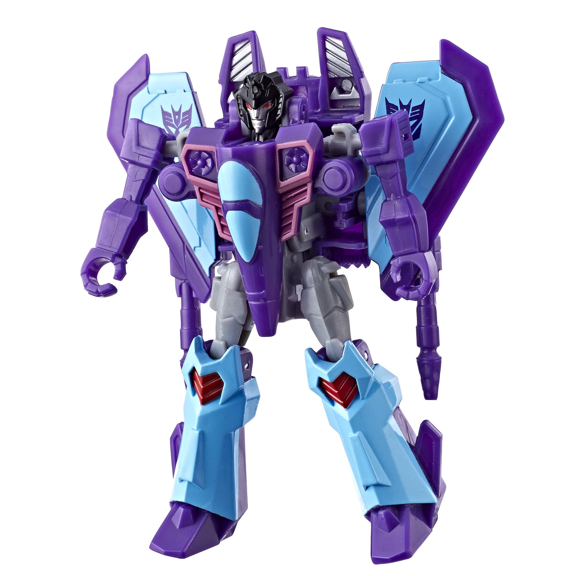 E2327 Transformers Slipstream Sonic Swirl Action Figure Purple and Blue