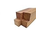Barrington Hardwoods Walnut Lumber Turning Blank Squares - 3" x 3" (4 Pc) (3" x 3" x 30")