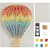 WEBEEDY String Art Kit for Adults, DIY Hot Air Balloon Craft Project