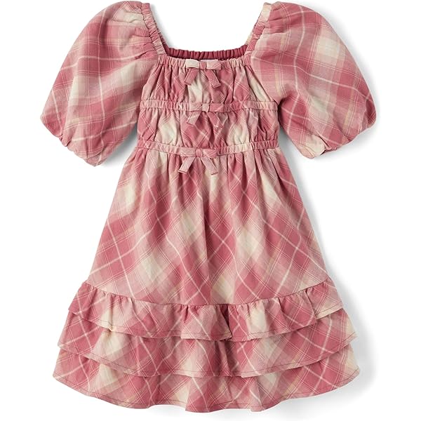Amazon.com: Janie and Jack Girl's Holiday Plaid Dress (Toddler/Little  Kids/Big Kids), Red, 2: Clothing, Shoes & Jewelry