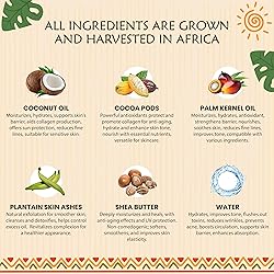 African Black Soap Paste 3.5 lbs. Bulk - 100% Raw