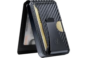 Vantamo Premium Wallet for Men with Money Clip & Card Holder, Compact & Slim Wallet with RFID, 8-12 Cards, Perfect Gifts for Men