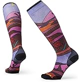 Smartwool Women's Ski Zero Cushion Floral Field Print Over The Calf Socks