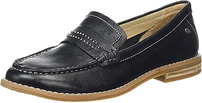 black hush puppies ladies