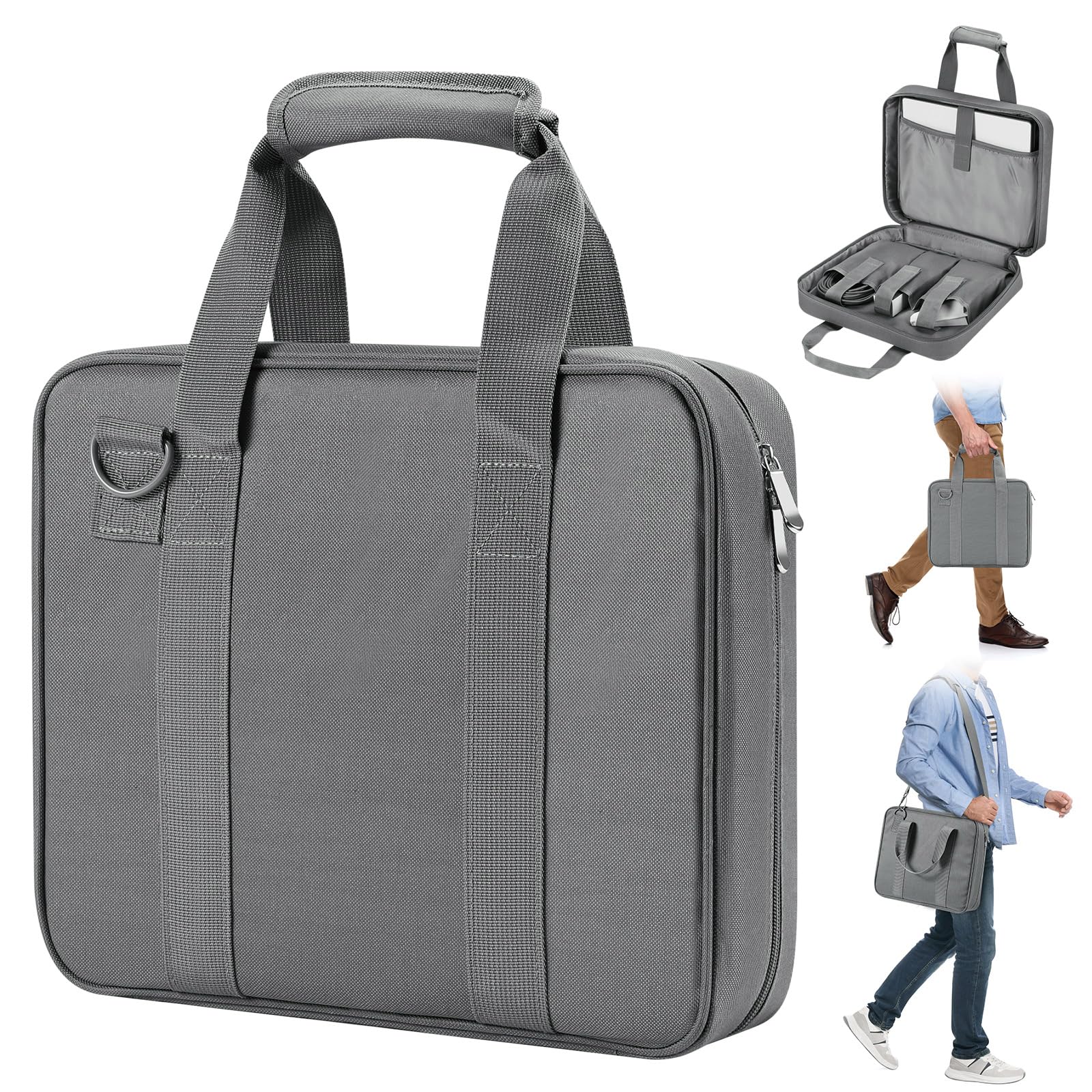 Photo 1 of Gobelief Starlink Mini Travel Bag, Perfectly Protection for Pipe Adapter, Cables, Power Supply- Portable Storage Case with Dual Layer Customizable Shock