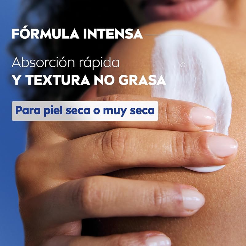 Nivea nourishing body milk (1 x 625 ml), leite corporal que hidrata por 72 horas, creme hidratante corporal com óleo de amêndoa e ácido hialurônico, para pele seca