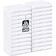 Utopia Towels - Salon Towels, 24-Pack (Not Bleach Proof, 16 x 27 Inches) Highly Absorbent Towels for Hand, Gym, Beauty, Hair,