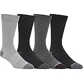 Kenneth Cole Mens Dress Socks Classic Comfort Breathable Assorted Patterned Easy Care Crew 4 Pair Pack